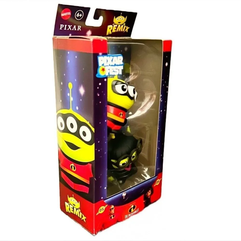 Disney Pixar Fest 2019- The Incredibles-Mr. Incredible & Edna-Alien Remix 2-Pack